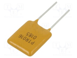 Fuse: PTC polymer; 1.85A; Imax: 40A; THT; PTR016V; bag