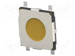 Microswitch TACT; SPST-NO; Pos: 2; 0.05A/12VDC; SMT; none; 1N; round