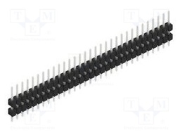 Connector: pin strips; pin header; male; PIN: 31; 2.54mm; THT; 1x31