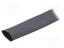 Heat shrink sleeve; glueless; 3: 1; 39mm; black; polyolefine