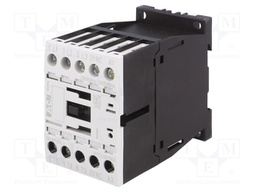 Contactor: 3-pole; NO x3; Auxiliary contacts: NC; 230VAC; 7A; DILM7