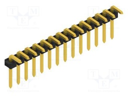 Connector: pin strips; pin header; male; PIN: 14; 2.54mm; THT; 1x14