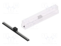 Connector: pin strips; pin header; male; PIN: 66; 2.54mm; SMT; 2x33