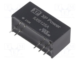 Isolated Board Mount DC/DC Converter, Regulated, ITE, 1 Output, 2 W, 12 V, 167 mA