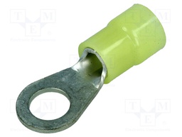 Ring terminal; M6; Ø: 6.5mm; 2.5÷6mm2; crimped; for cable; tinned