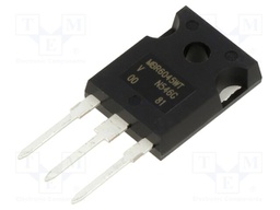 Schottky Rectifier, 45 V, 60 A, Dual Common Cathode, TO-247AC, 3 Pins, 750 mV