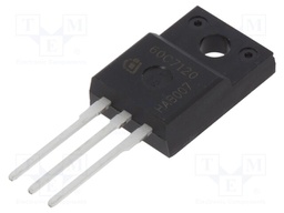 Transistor: N-MOSFET; unipolar; 650V; 7A; Idm: 66A; 32W; TO220FP
