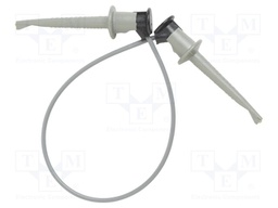 Test lead; 60VDC; 30VAC; 5A; Len: 0.2032m; grey; Insulation: nylon