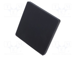 Wireless thermostat; flush mount; 230VAC; IP20; SUPLA; black