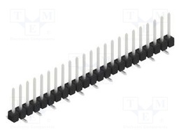 Connector: pin strips; pin header; male; PIN: 23; 2.54mm; SMT; 1x23