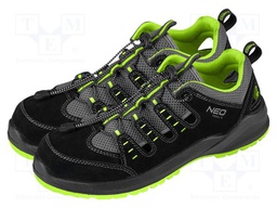Boots; Size: 40; black-green; slip,perforation,impact