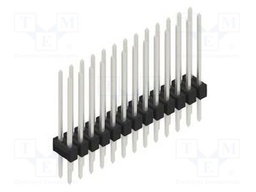 Connector: pin strips; pin header; male; PIN: 26; 2.54mm; THT; 2x13
