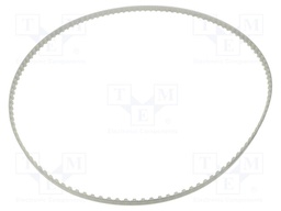 Timing belt; T10; W: 10mm; H: 4.5mm; Lw: 1200mm; Tooth height: 2.5mm
