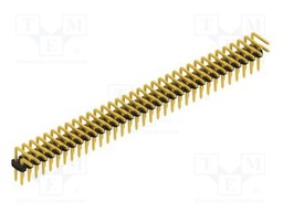 Connector: pin strips; pin header; male; PIN: 68; 2mm; THT; 2x34
