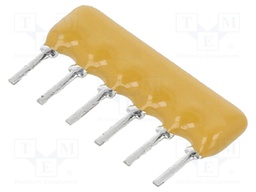 Resistor network: Y; 4.7kΩ; No.of resistors: 3; THT; 0.3W; ±2%; 100V
