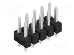 Connector: pin strips; pin header; male; PIN: 10; 2.54mm; THT; 2x5