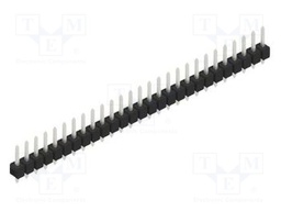 Connector: pin strips; pin header; male; PIN: 27; 2.54mm; THT; 1x27