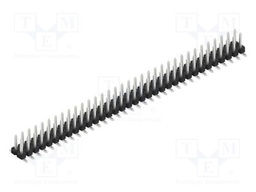 Connector: pin strips; pin header; male; PIN: 68; 2.54mm; SMT; 2x34