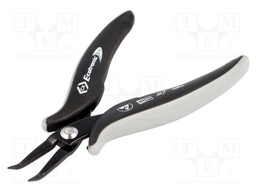Pliers; half-rounded nose; ESD; 152mm; Resistance to: corrosion