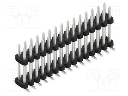 Connector: pin strips; pin header; male; PIN: 30; 2mm; SMT; 2x15