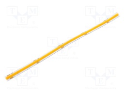 COB LED tape; white warm; LED/m: 504; 10mm; white PCB; IP20; 180°