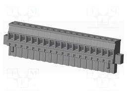 Connector: pluggable terminal block; plug; female; angled 90°