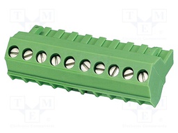 PCB connector, nominal cross section: 2.5 mm?, color: green,