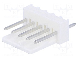 Socket; wire-board; male; KK 254; 2.54mm; PIN: 5; THT; 4A; tinned