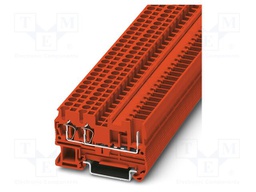 Splice terminal: rail; PA; ways: 1; terminals: 3; W: 5.2mm; H: 60.5mm