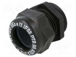 Cable gland; with thread PG; PG36; IP68; Mat: polyamide; black
