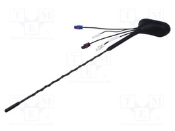 Antenna; SHARK; AM,DAB,FM; Fakra; Len: 0.2m; car top, rear; 12VDC