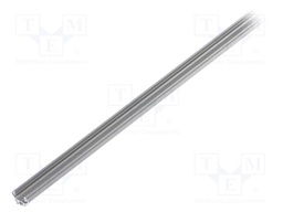 Profiles for LED modules; silver; L: 1m; 45-16; aluminium; angular