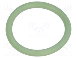 O-ring gasket; FPM; D: 1.5mm; Øint: 12mm; PG9; green; -40÷200°C