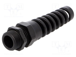 Cable gland; with strain relief; M20; IP68; Mat: polyamide; black