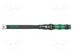 Wrench; dynamometric; 480mm; 40÷200Nm; Mounting: 14x18