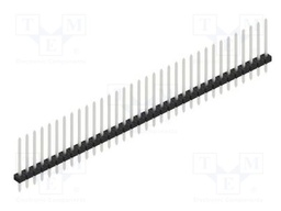 Connector: pin strips; pin header; male; PIN: 34; 2mm; THT; 1x34