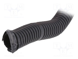 Protective tube; Conduit size: 20; PVC; black; L: 25m; 750N
