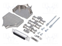 D-Sub; PIN: 25; plug; female; stamped and formed contacts