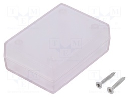 Enclosure: multipurpose; X: 48mm; Y: 67mm; Z: 25mm; ABS