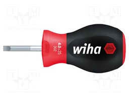 Screwdriver; slot; Size: 5,5x1,0mm; Series: Stubby SoftFinish®