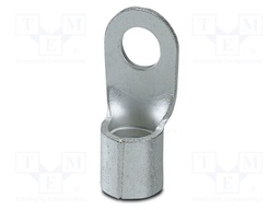 Non-insulated; Body: silver; Tip: ring