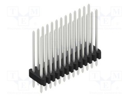 Connector: pin strips; pin header; male; PIN: 26; 1.27mm; THT; 2x13