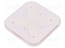 Wireless dimmer; IP20; Dim: 90x90x12mm; Range: 60m