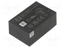 Converter: AC/DC; 20W; Uout: 5VDC; Iout: 4A; OUT: 1; 82%; THT; EHL