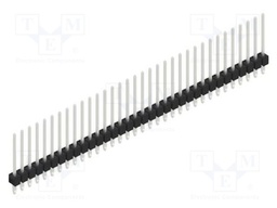 Connector: pin strips; pin header; male; PIN: 34; 2.54mm; THT; 1x34
