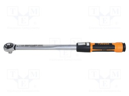 Wrench: torque; 710mm; 80÷400Nm; 3/4"; ZERO-RESET; 3%