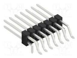 Connector: pin strips; pin header; male; PIN: 14; 2.54mm; SMT,THT