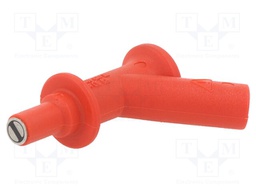 Probe tip; 2A; red; Tip diameter: 7mm; Socket size: 4mm