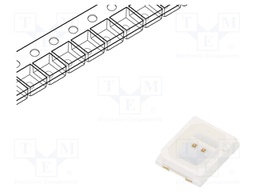 LED; SMD; 2835; red; 1550÷1750(typ)-2050mcd; 3.5x2.8x1.9mm; 120°
