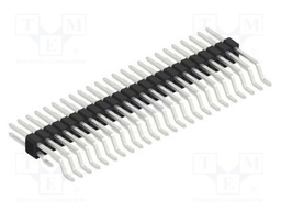 Connector: pin strips; pin header; male; PIN: 48; 1.27mm; SMT; 2x24